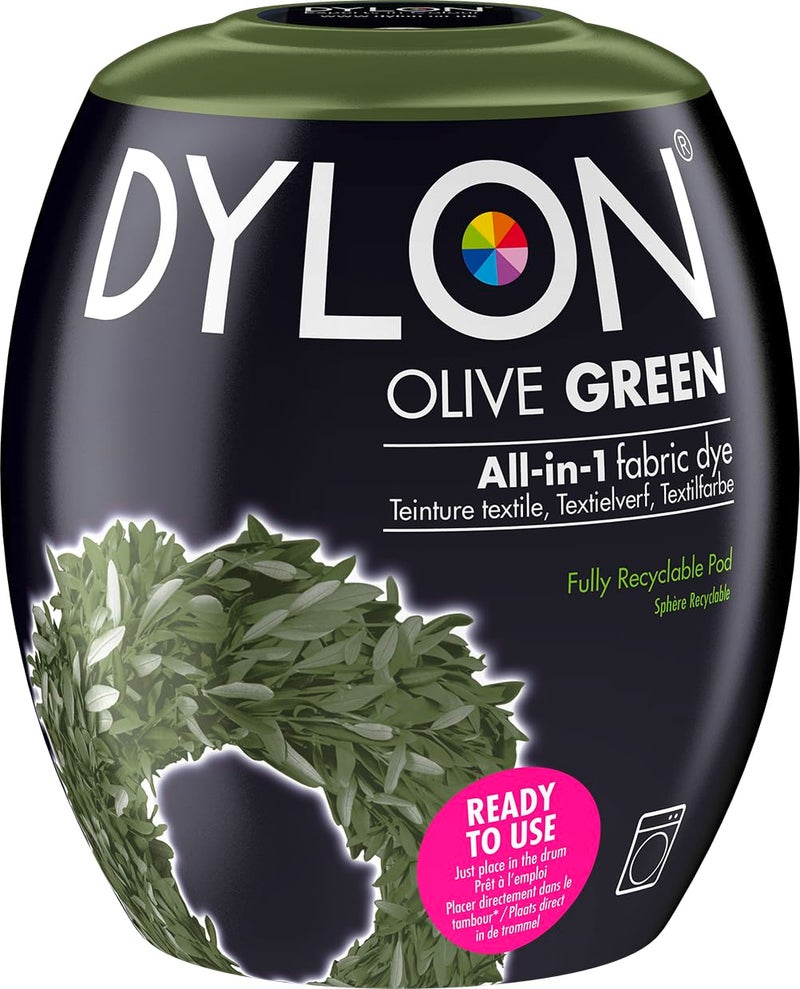 Dylon Machine Dye Pod, 350g, Olive Green - Image 1
